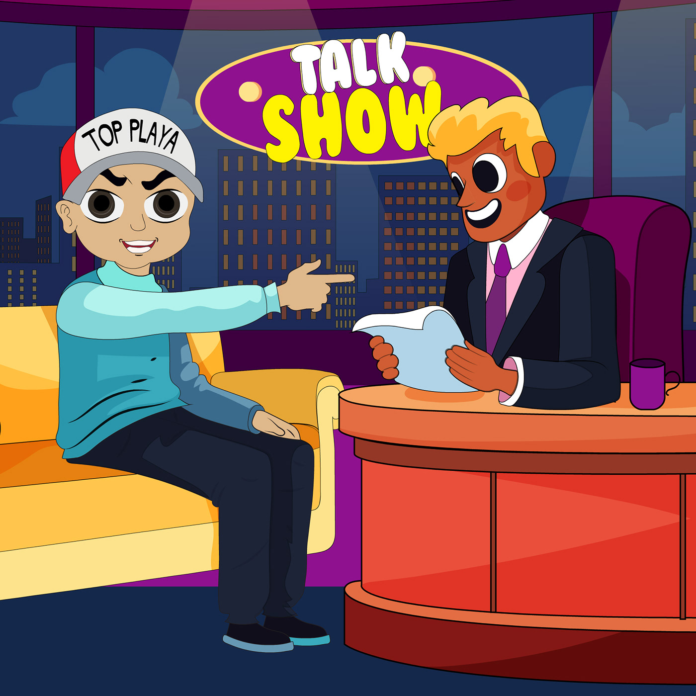 TOP PLAYA on Talk Show